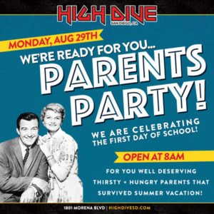 High Dive Parents Party
