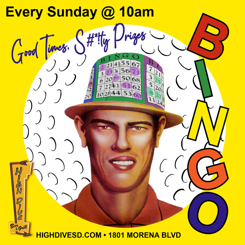 Sunday Bingo at High Dive