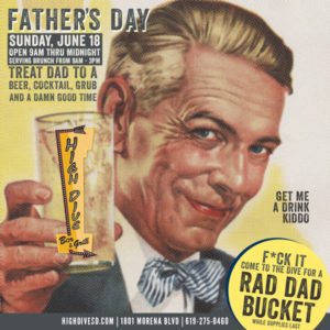 Come into the Dive this Father's Day!