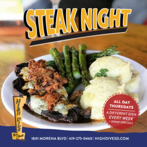 Steak Night at the High Dive